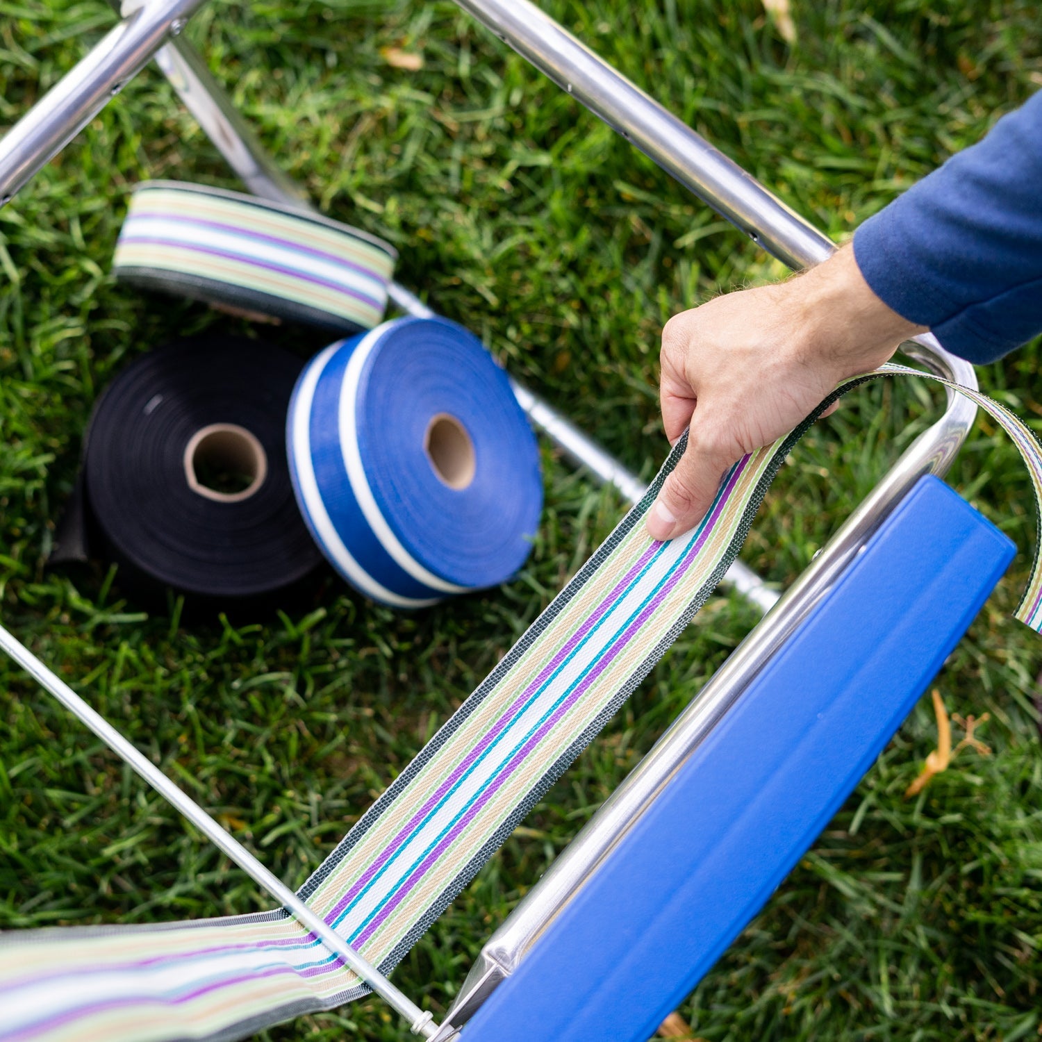 web lawn chair made in usa diy
