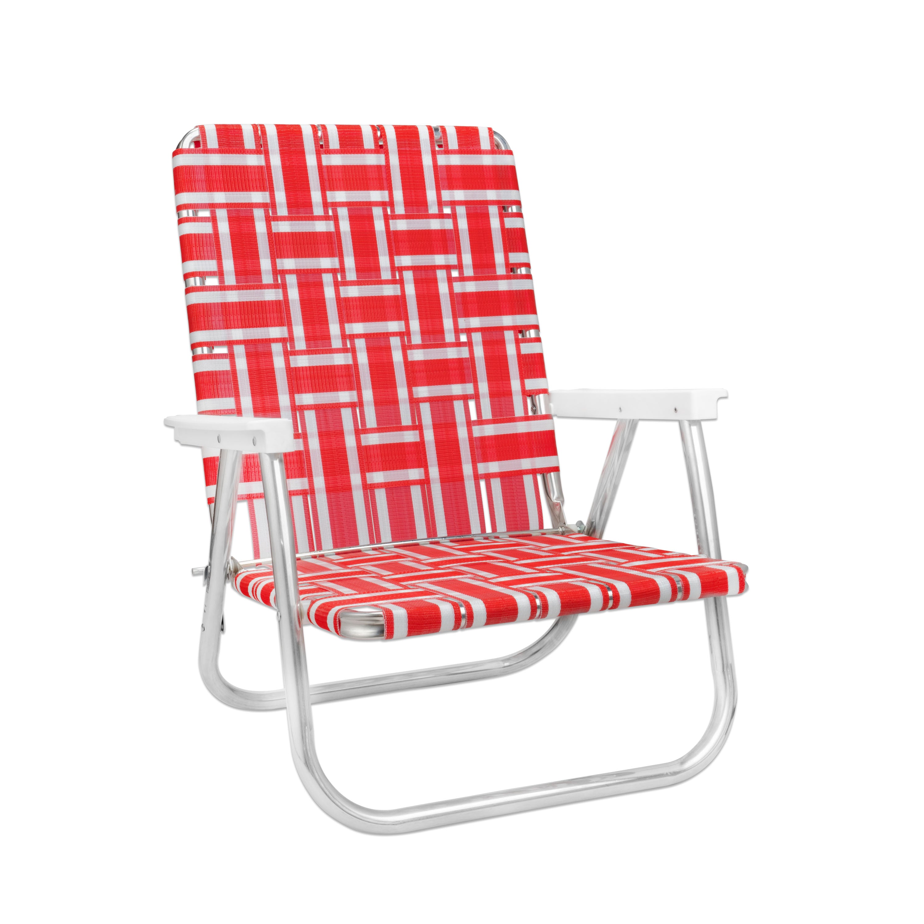 Red and White Stripe Beach Chair