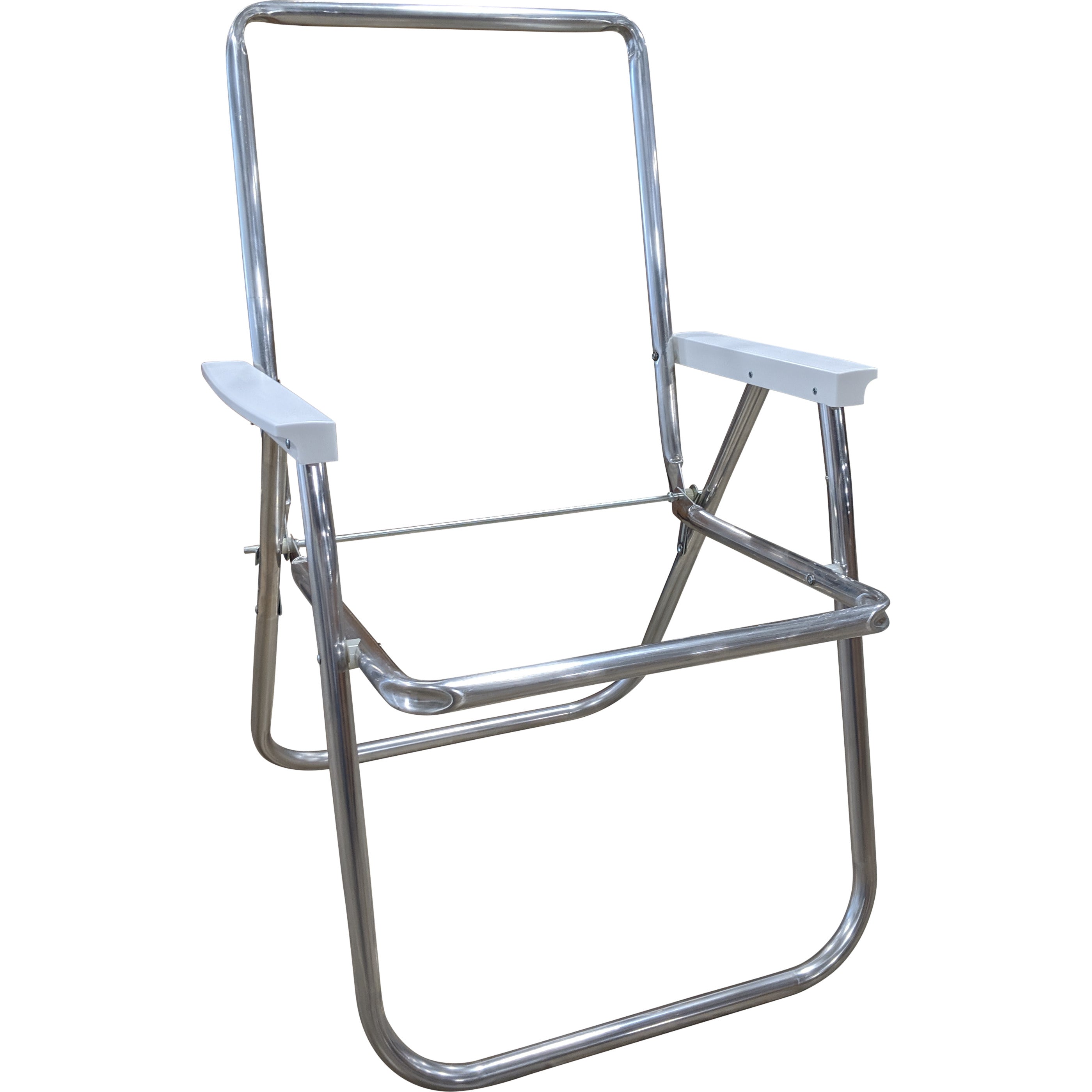 Lawn Chair USA Macrame Folding Chair Aluminum Frame Seat